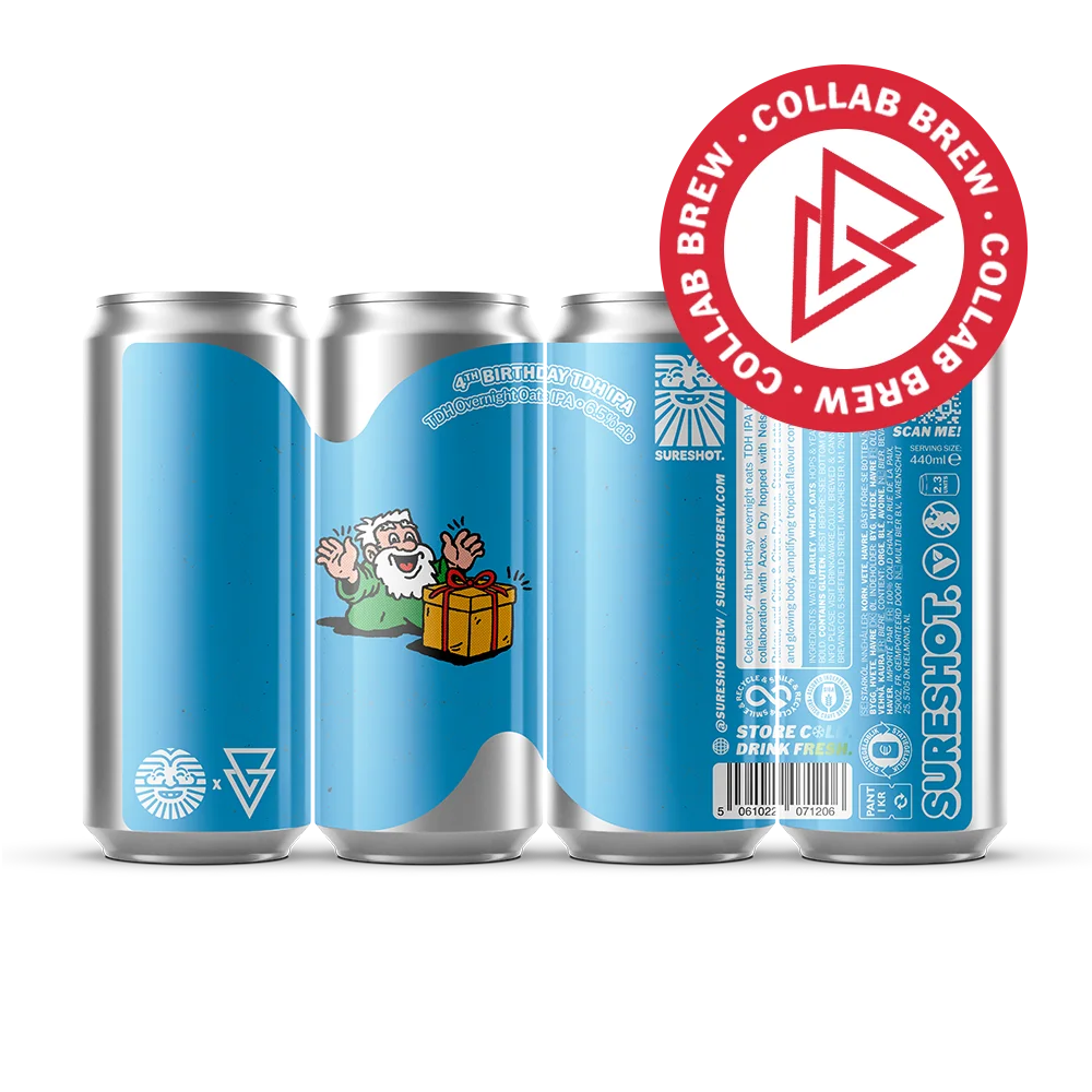 Sureshot - 4th Birthday TDH IPA 440ml