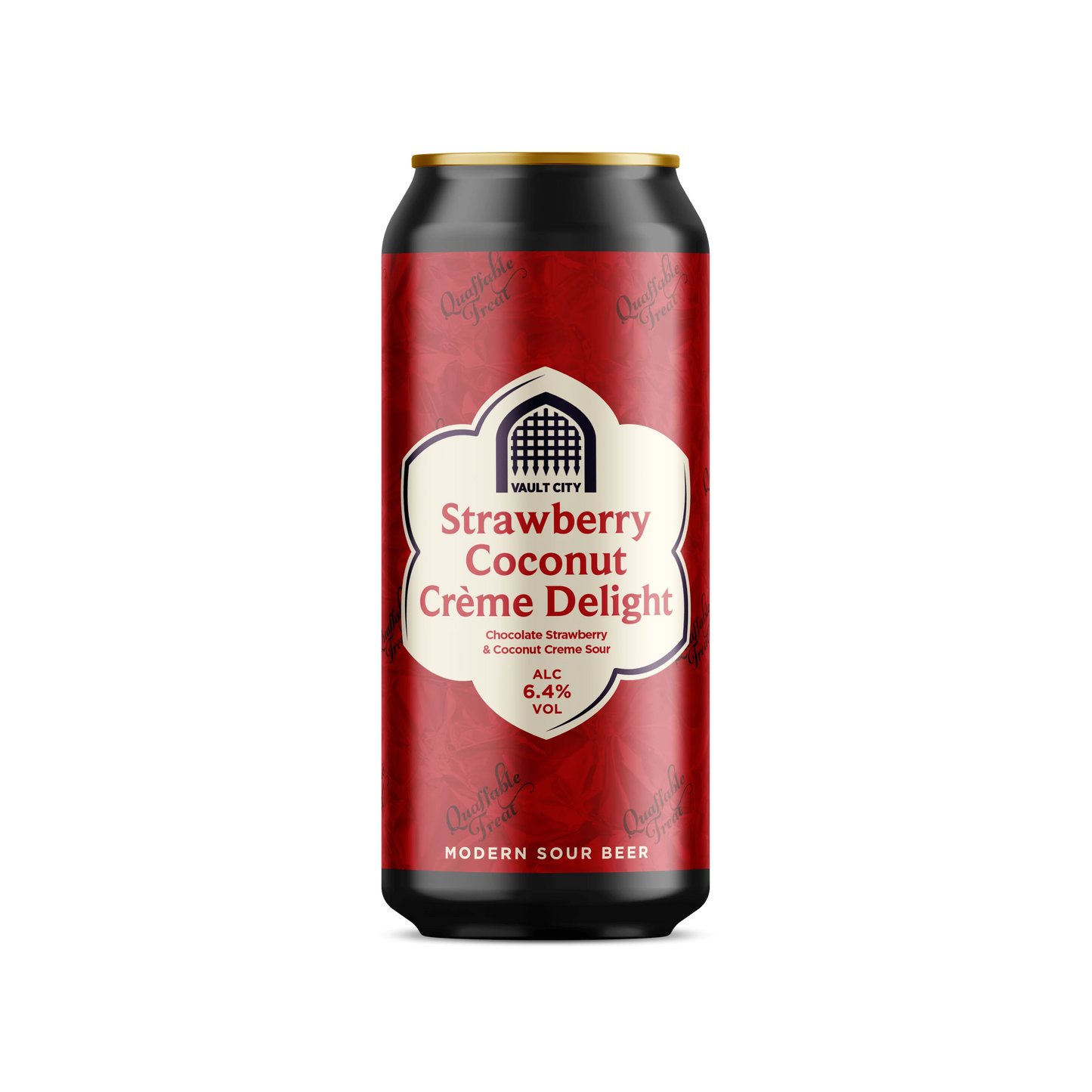 Vault City - Strawberry Coconut Crème Delight 6.4%