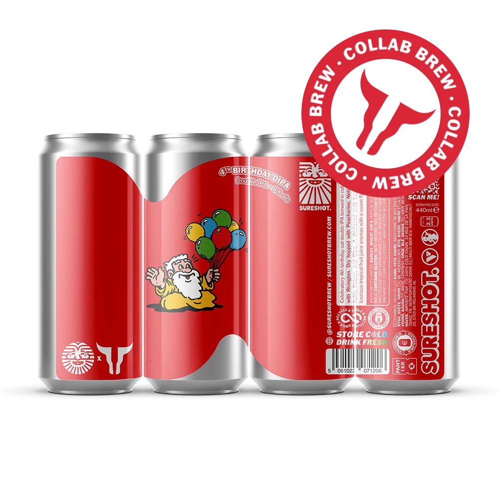 Sureshot - 4th Birthday DIPA 440ml Can