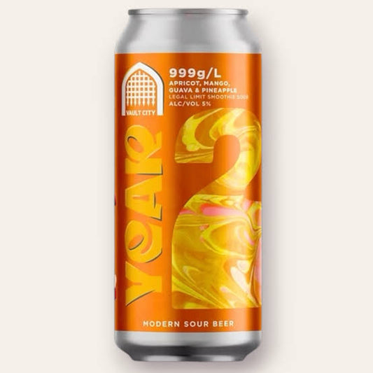 Vault City - Year 2 999g/L (Apricot, Mango, Guava, Pineapple) 440ml