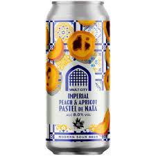 Vault City - Imperial Peach and Apricot Pastel De Nata 440ml